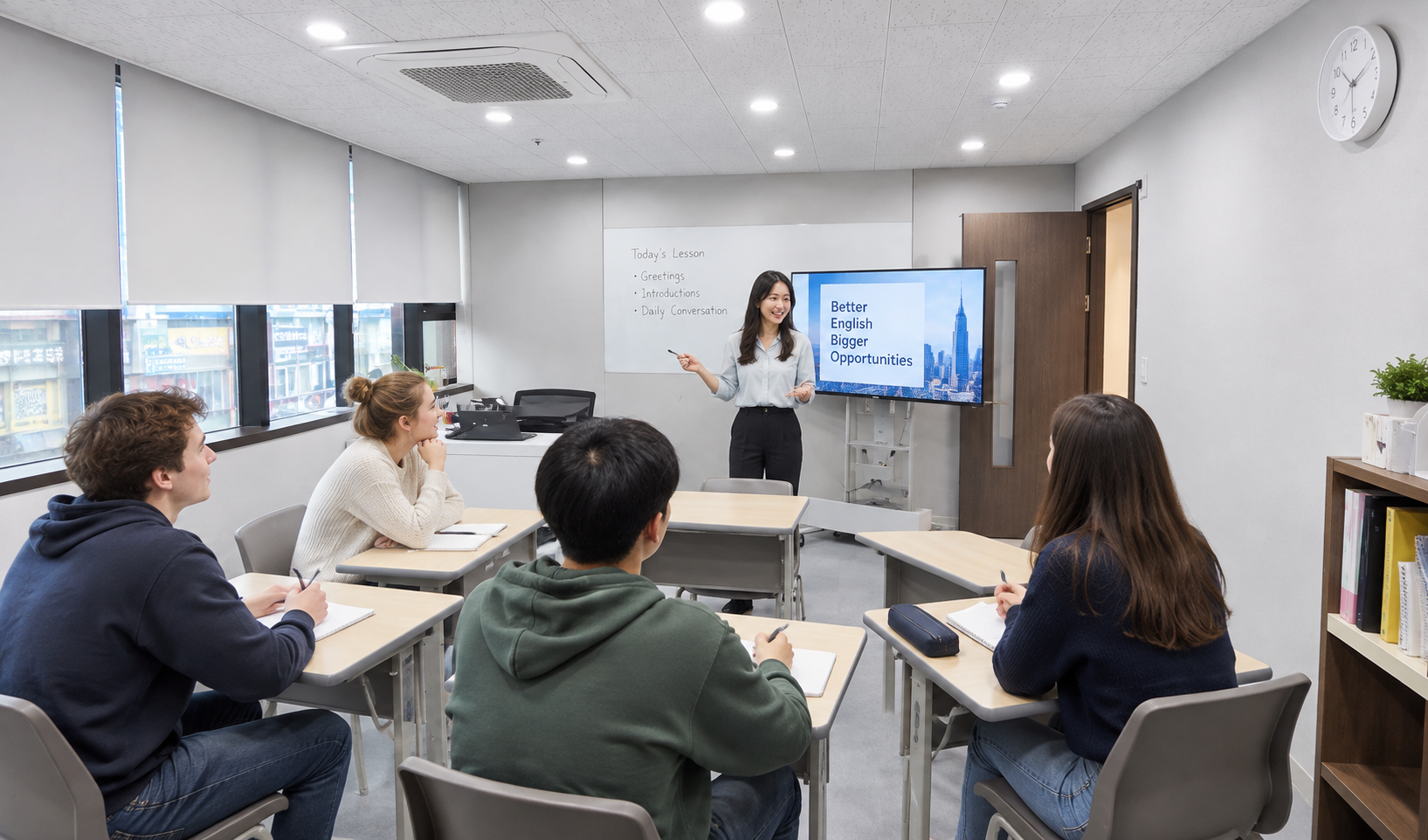 Korean classroom